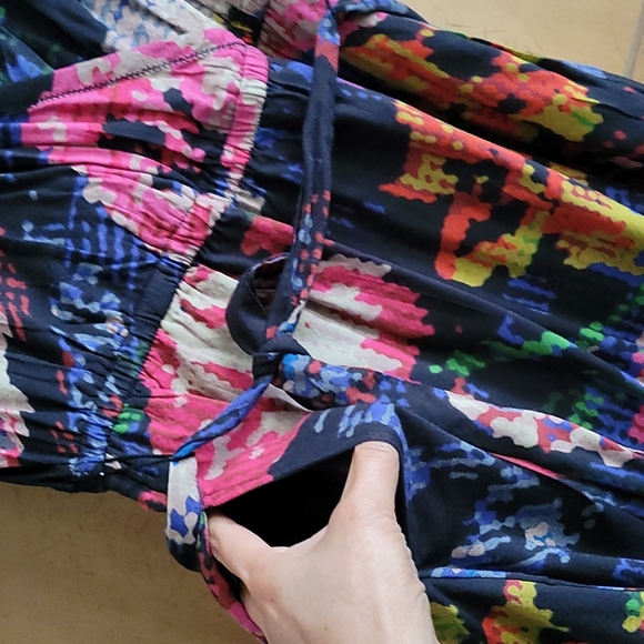 Anthro Astrid Needlepoint Dress - Picture 5 of 9